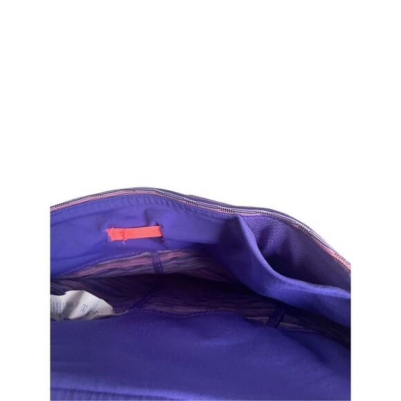 Lululemon Inspire Crop ll Capri leggings Space Dye Purple 6 - Picture 4 of 16